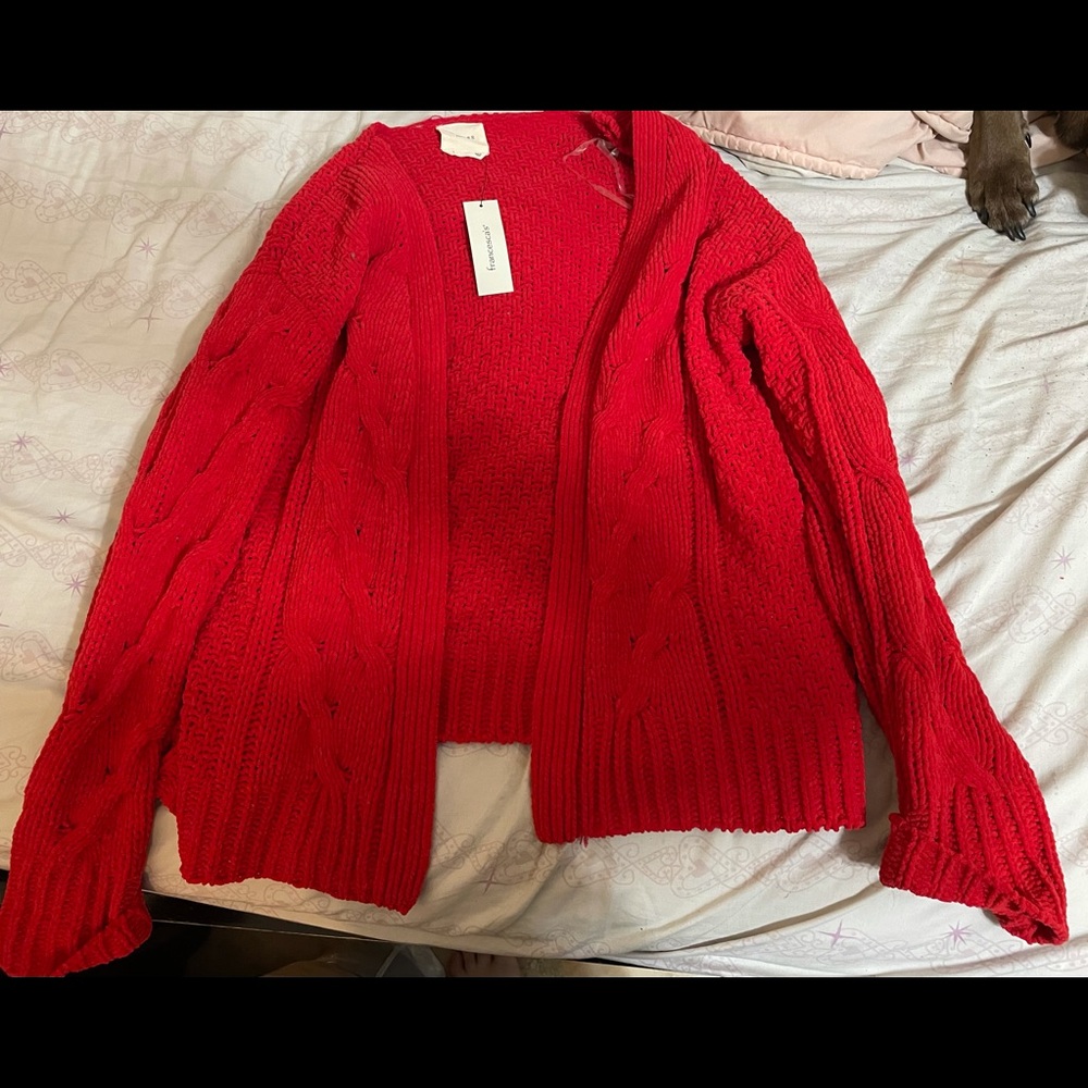 NWT Red Sweater